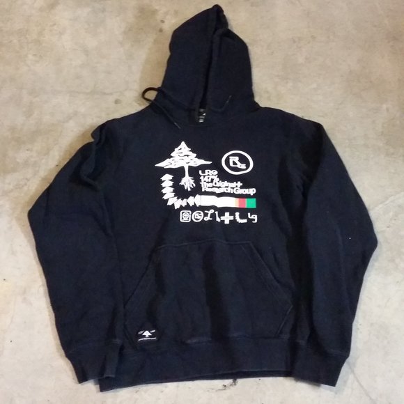 LRG Lifted Research Group Black Pullover Hoodie - Picture 1 of 5